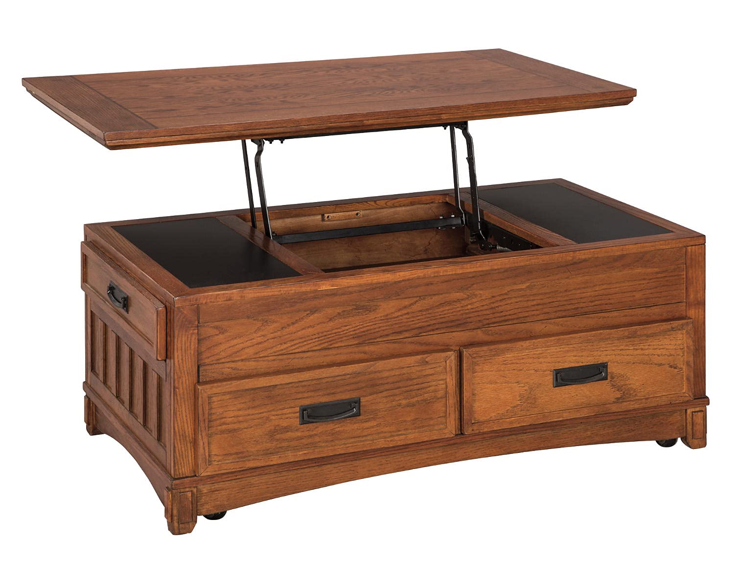 Amazon.com: Ashley Furniture Cross Island Cocktail Table, Brown