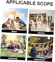 Vista 7 de TOYANDONA 5PCS Wooden Croquet Balls Set for Outdoor Lawn Games Sturdy Solid Wood Balls for Backyard Croquet DIY Crafts and School Projects