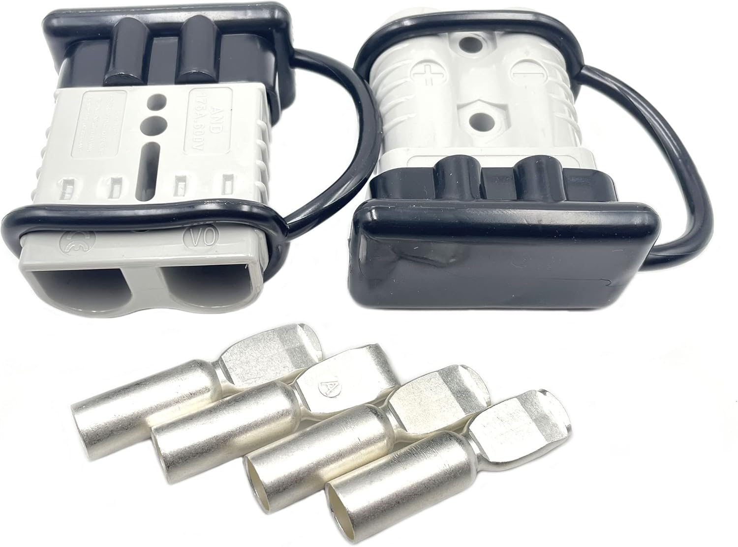 daier 2Pcs 175A Battery Quick Connector Disconnect Wire Harness Plug,12V to 36V Battery Quick Connect Disconnect Set for Car Bike ATV Winches Lifts Motors