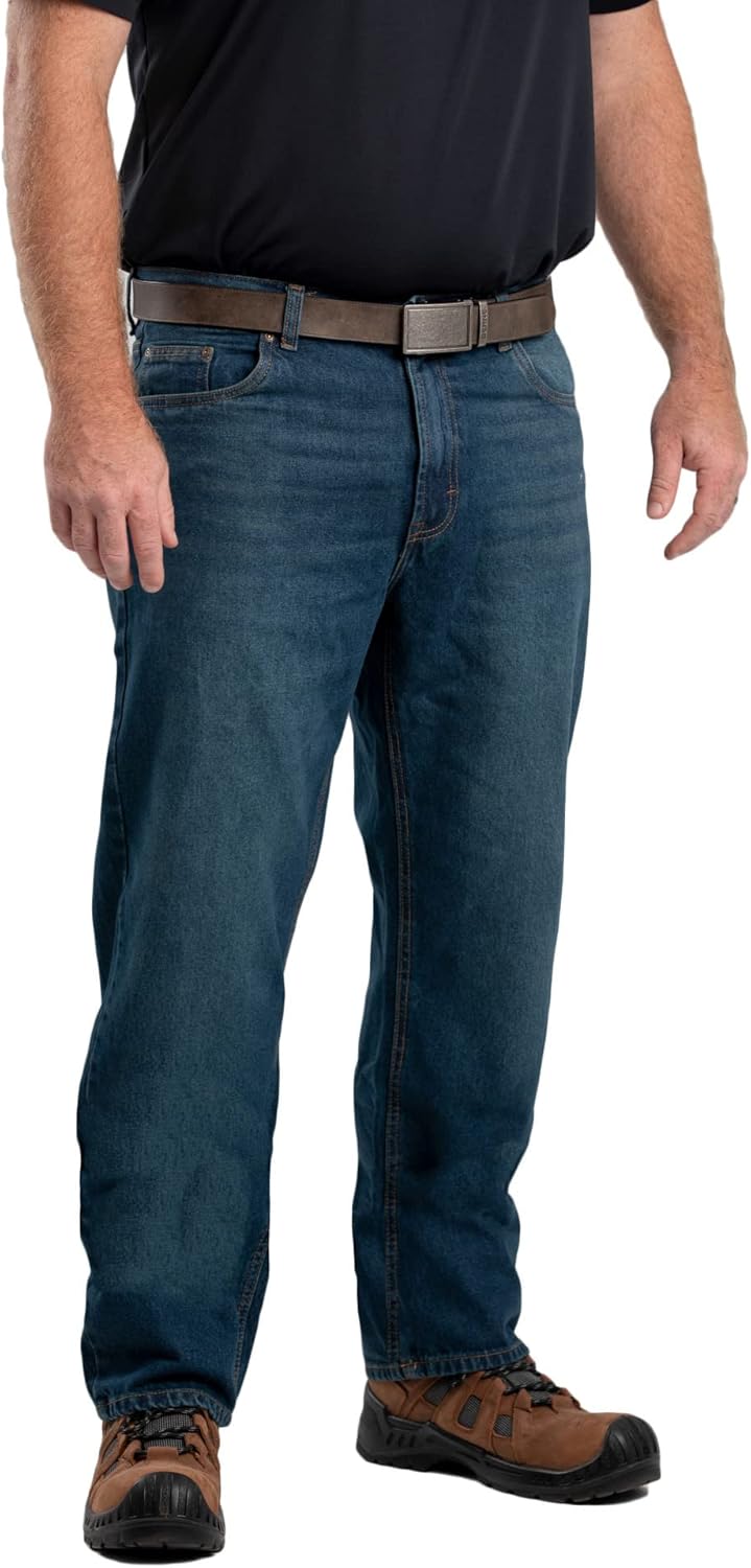 Berne Men's Heritage Relaxed Fit Straight Leg Jean