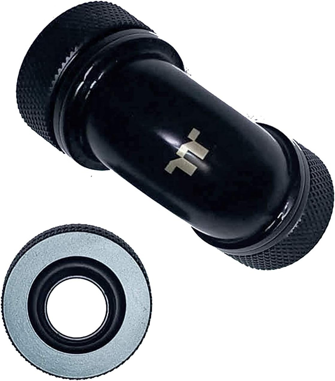 Thermaltake Pacific DIY 16mm OD PETG Compression Fitting Kit Black - CL-W260-CU00BL-A