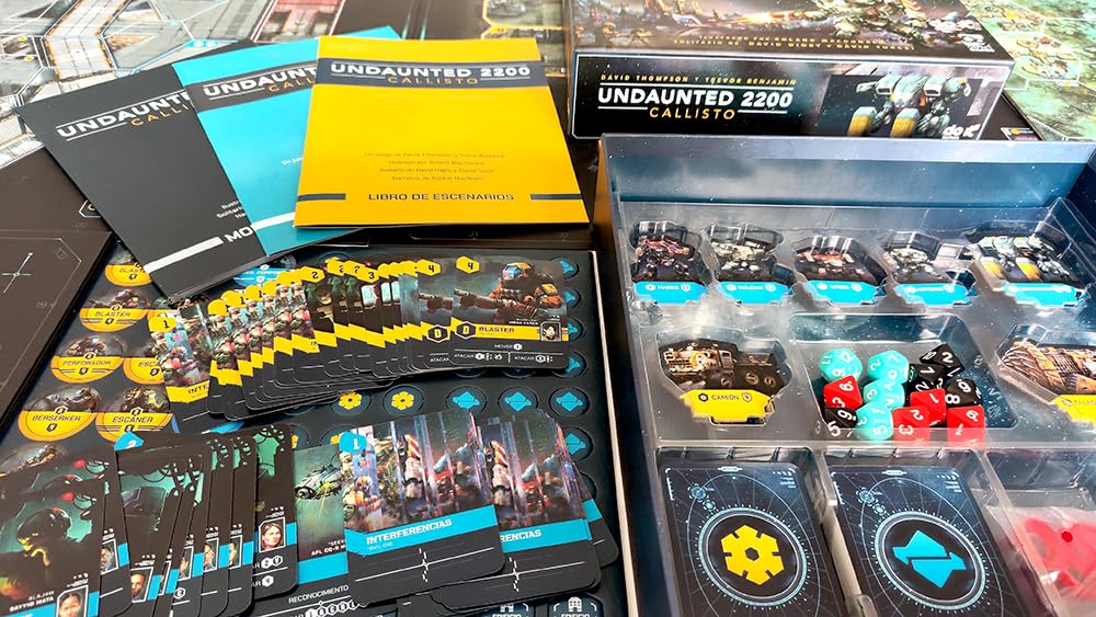 Undaunted 2200: Callisto, Juego de Mesa, A Partir de 14 Años