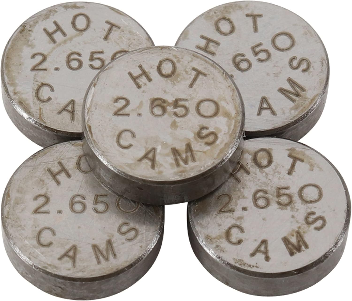 Hot Cams 2.65mm 5 Piece Shim Kit 5PK948265 for Yamaha YZ Dirt Bikes