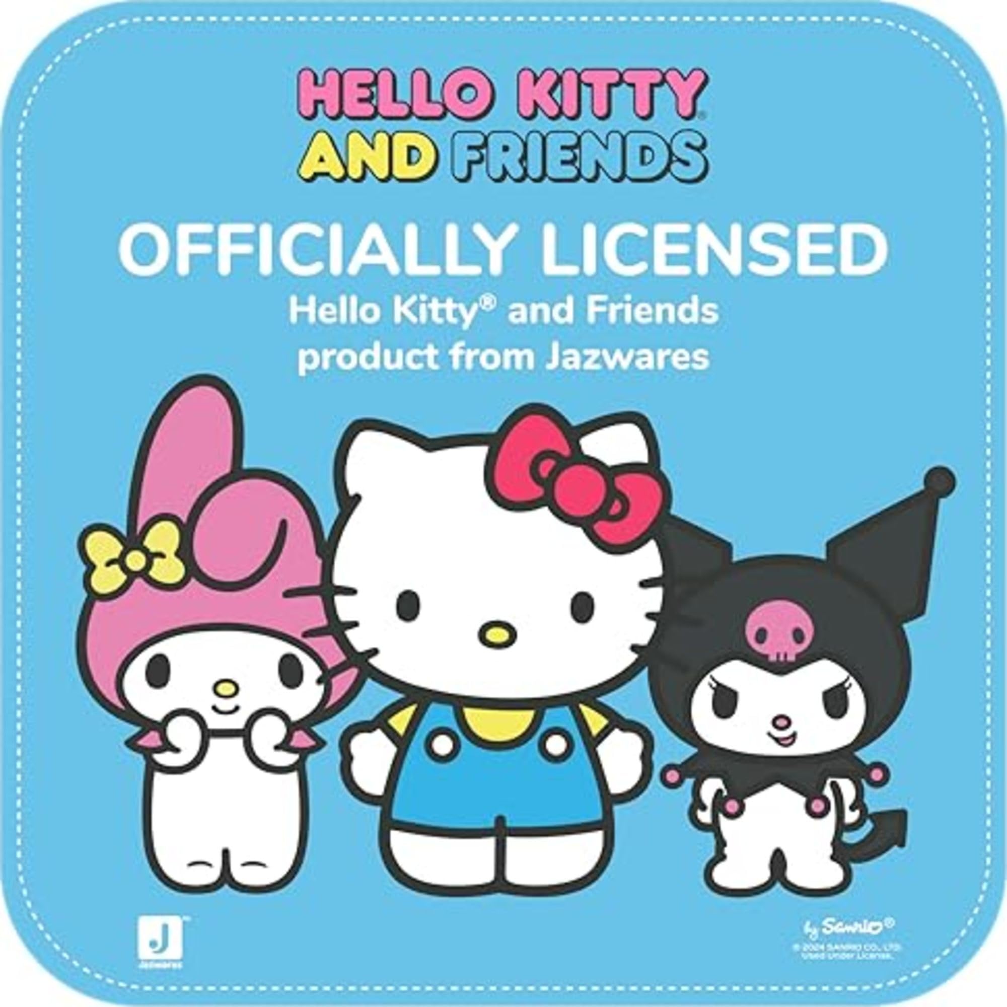 Hello Kitty® and Friends X Powerpuff Girls® Collab - 8-inch Cinnamoroll™ & Bubbles Plush - Officially Licensed Sanrio® & Cartoon Network® Product - 6+ - 5
