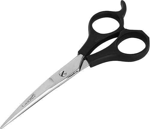 Laazar Tijeras curvas para el aseo de mascotas, corte de 5.5"