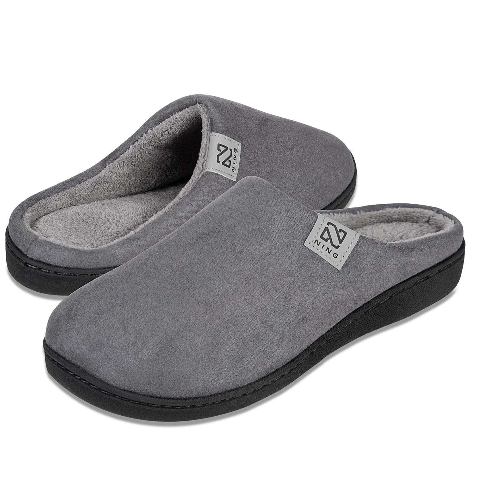 WateLves Pantofole Uomo Unisex Donna Antiscivolo Scarpe Inverno Peluche Morbido Ciabatte in Memory Foam