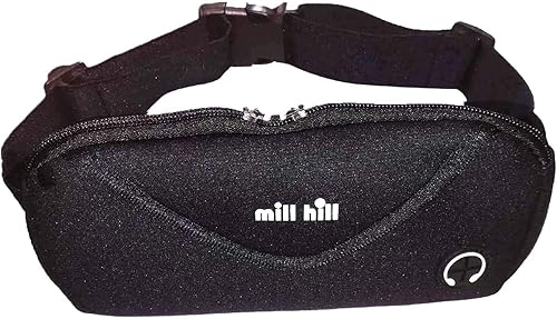 Amazon Co Jp Millhill ミルヒル ランニング ポーチ ウェストポーチ 柔らかい素材 ネオプレン 防汗 背面メッシュ スマホ 軽量 イヤホンホール付き アウトドア 旅行 登山 スポーツウエストバッグ 大容量 男女兼用 スポーツ アウトドア