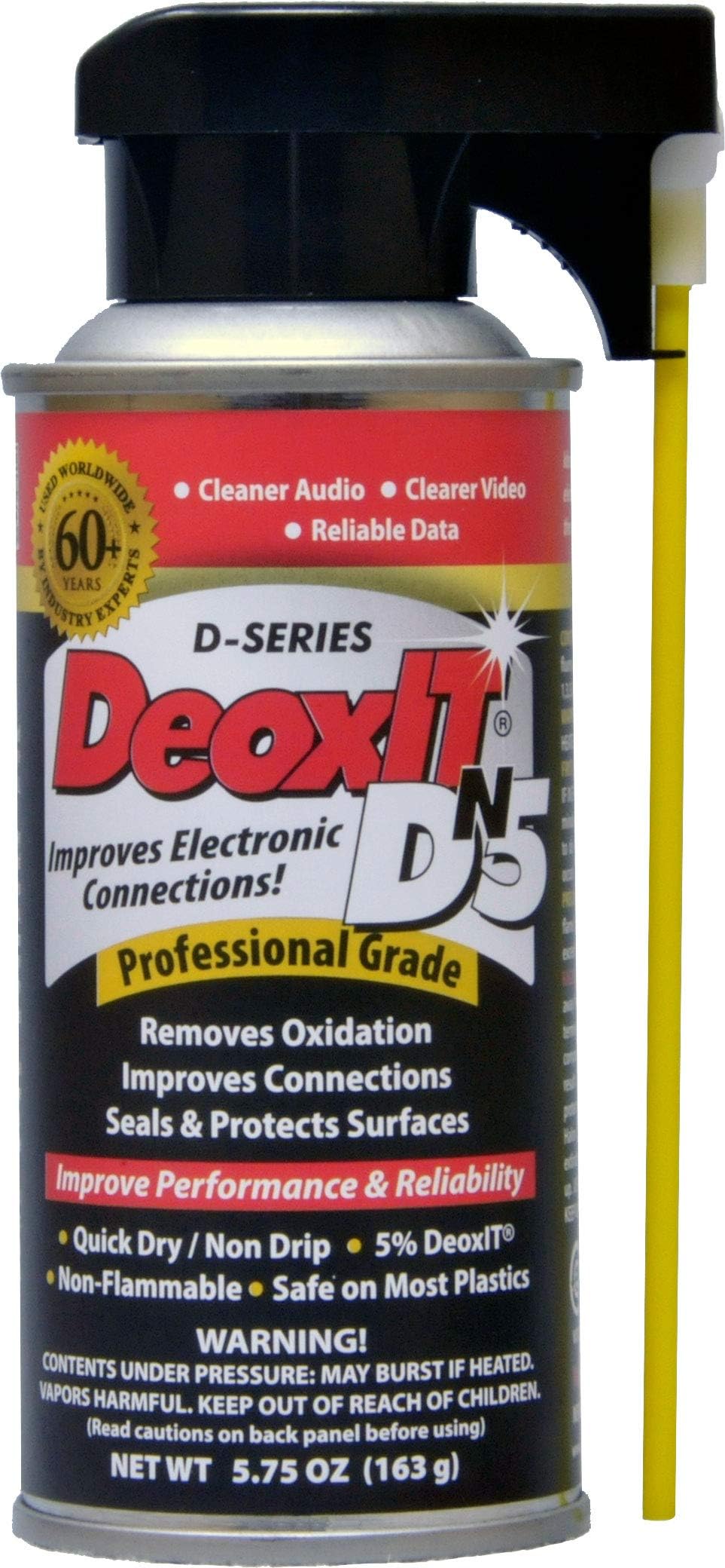 CAIG LABORATORIES DeoxIT D100L-2DB Brush Applicator, More Than A Contact Cleaner, 7 CAIG LABORATORIES DeoxIT D100L-2DB Brush Applicator, More Than A Contact Cleaner, 7