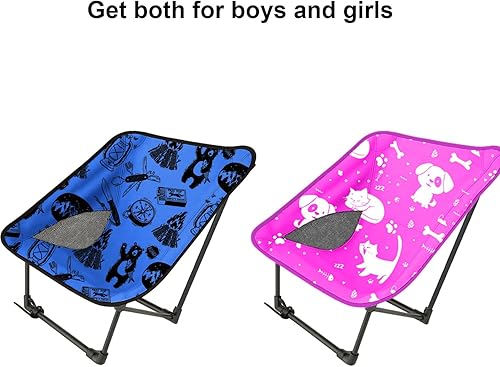 Miniatura 6 de Silla de camping portátil y compacta (azul)