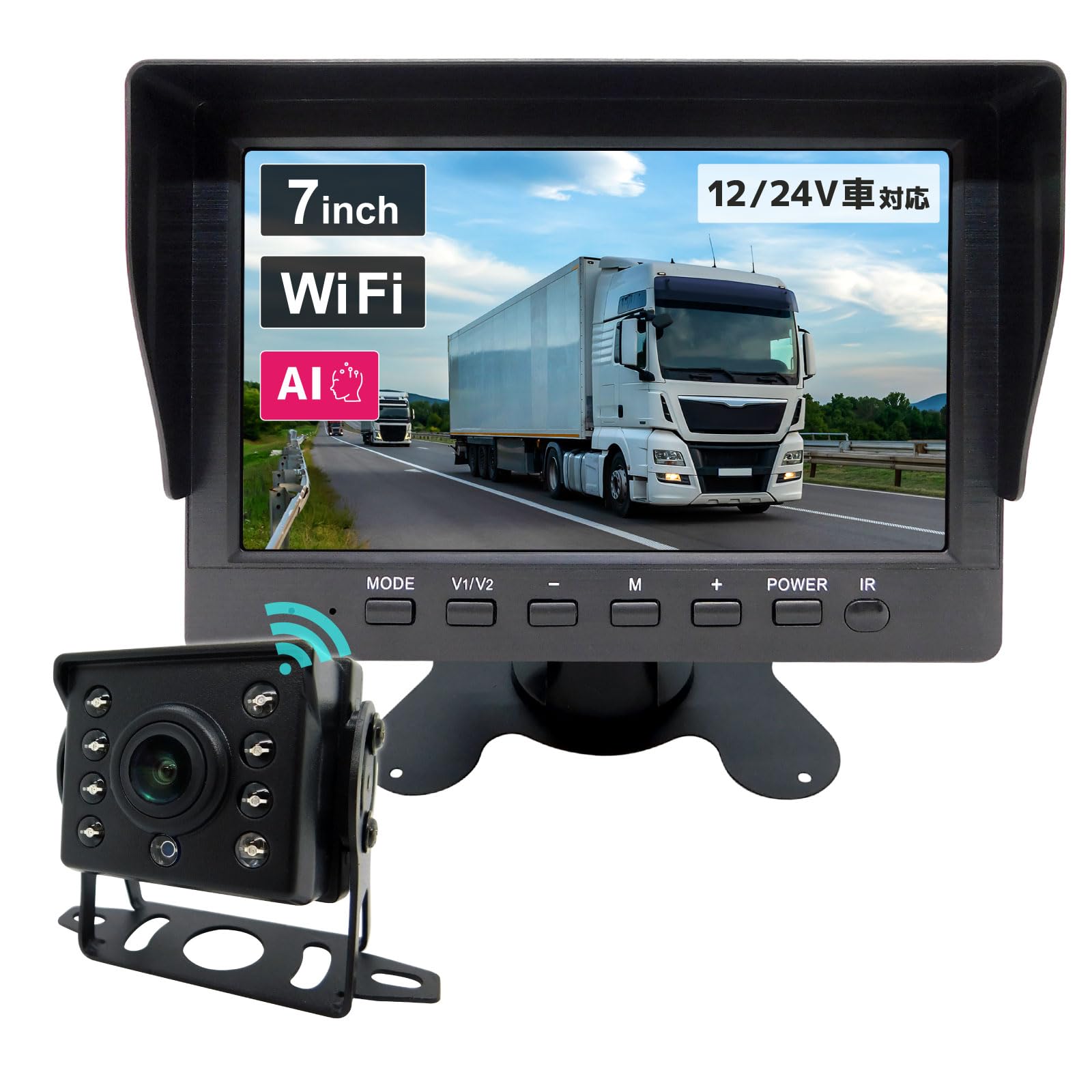 Amazon.co.jp: Broadwatch バックカメラ リアカメラ ワイヤレス AI搭載