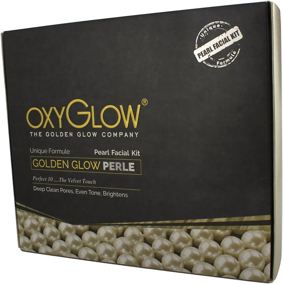 OXYGLOW HERBALSGolden Glow Radiance Pearl Facial Kit, 260g