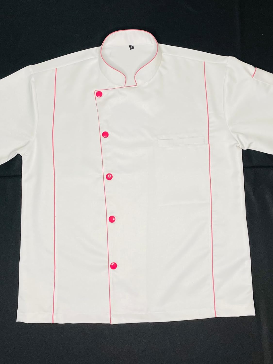 Chef Jacket Unisex Long Sleeve Button Chef Coat for Men/Women Short Sleeve Chef Jacket Chef Shirt Restaurant Work Uniform