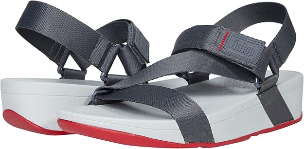 FitFlop Women's Surfa Back-Strap Sandals, Pewter Grey, 5: Amazon.co.uk:  Fashion
