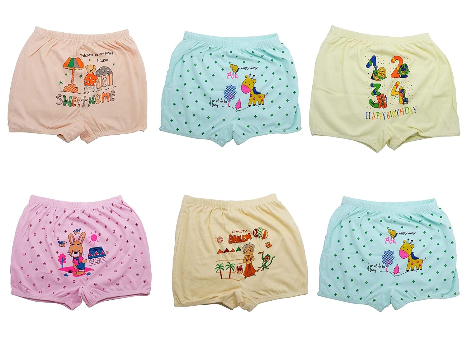 Baby & Toddler Cotton Blend Bloomers – Soft Ruffled Diaper Covers for Girls, Breathable Infant Shorts for Newborns to 15 Years-picture-34