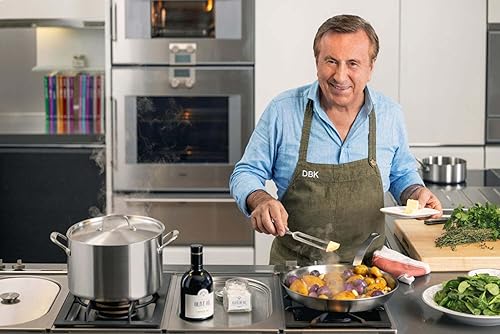 Miniatura 6 de Daniel Boulud Kitchen - Juego de utensilios de cocina de 7 piezas, juego de ollas y sartenes de acero inoxidable de 5 capas de inspiración francesa,