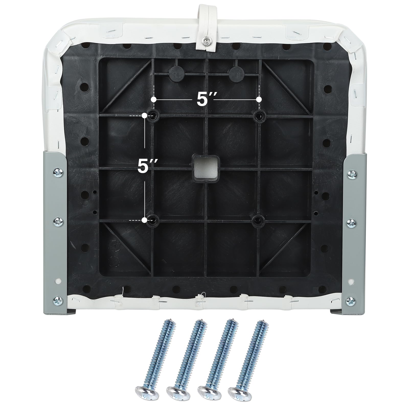 Leader Accessories Deluxe - Sedile pieghevole per barca, colore: Bianco
