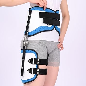 Hip Abduction Brace, Hip Orthosis Support Brace, Hip Brace for Sciatica Pain Relief Post op Hip Protector Stabilizer for Joint Pain, Universal
