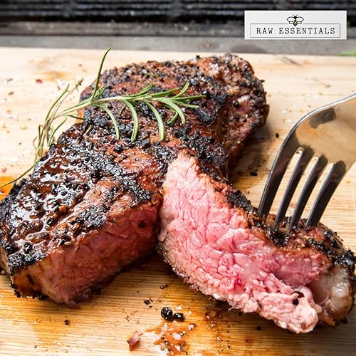 Miniatura 7 de Raw Essentials Chihuahua de México - Condimento de sal marina ahumada – Sabor audaz y ahumado para pollo, pescado, cerdo y verduras – Botella de 9