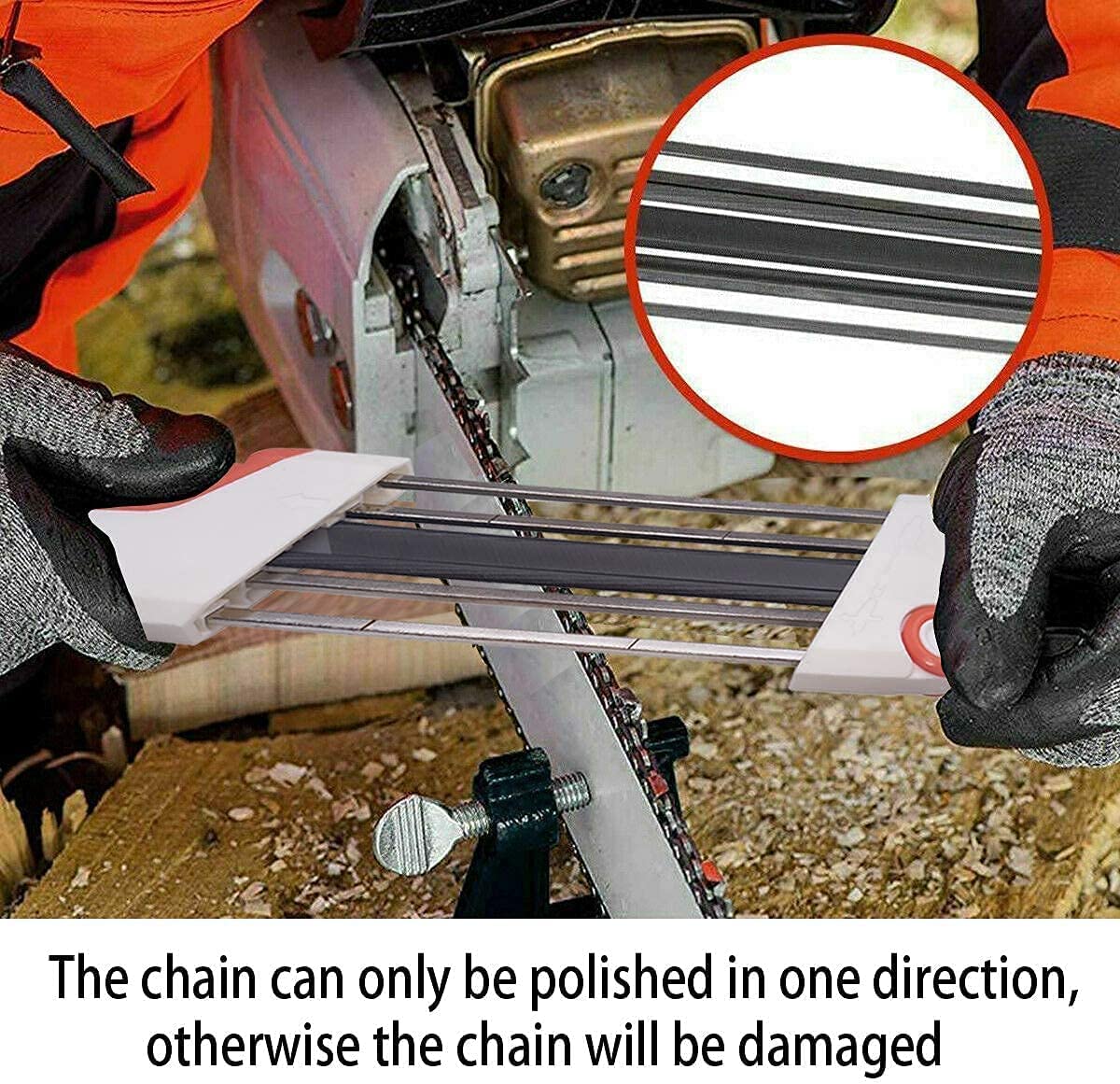 Ostrzałka do łańcucha piły łańcuchowej 4.0mm Easy File Stihl 3/8" 5/32"