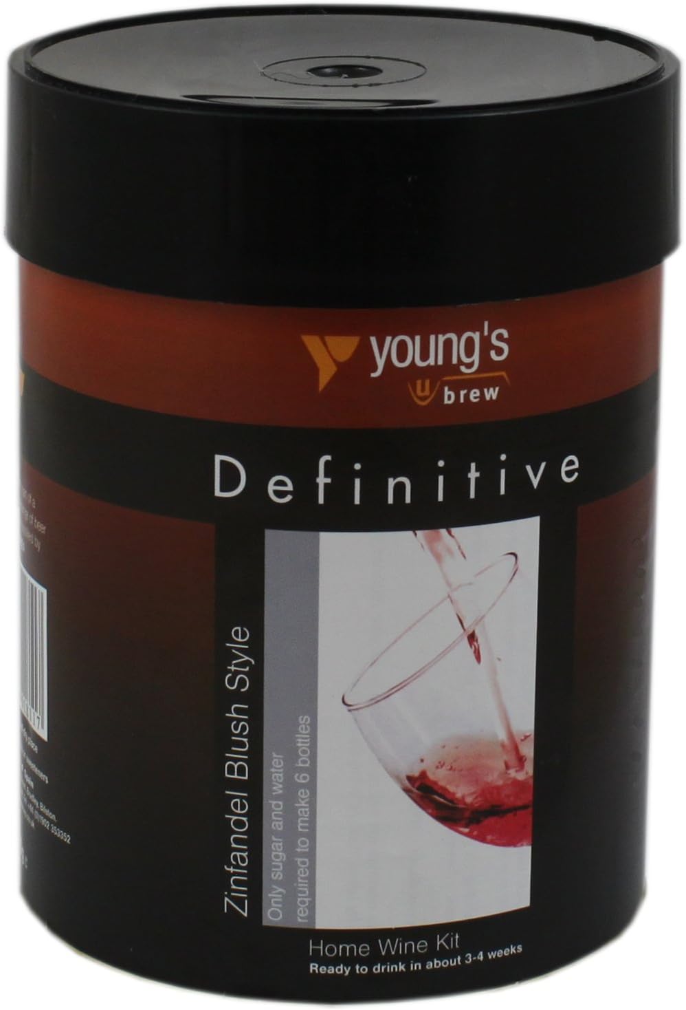 Youngs Definitive Zinfandel Blush (Rose) Wine Making Kit Home Brew Wine Kit Amazon.co.uk