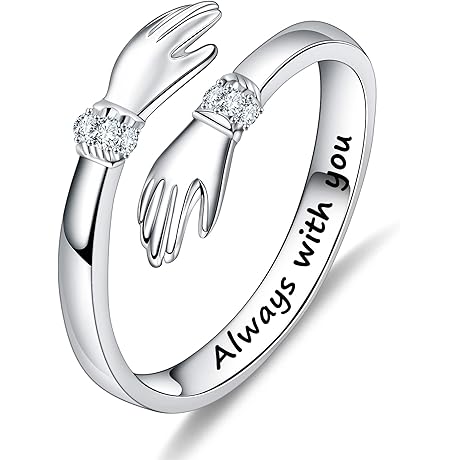Personalized Soul Sister Hug Ring