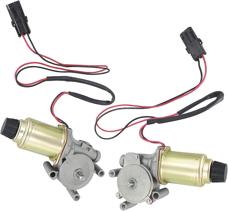 Motores dos faróis PartsFlow esquerdo e direito para Chevrolet Corvette V8 5.7L 1988–1990 – Kit com 2 unidades