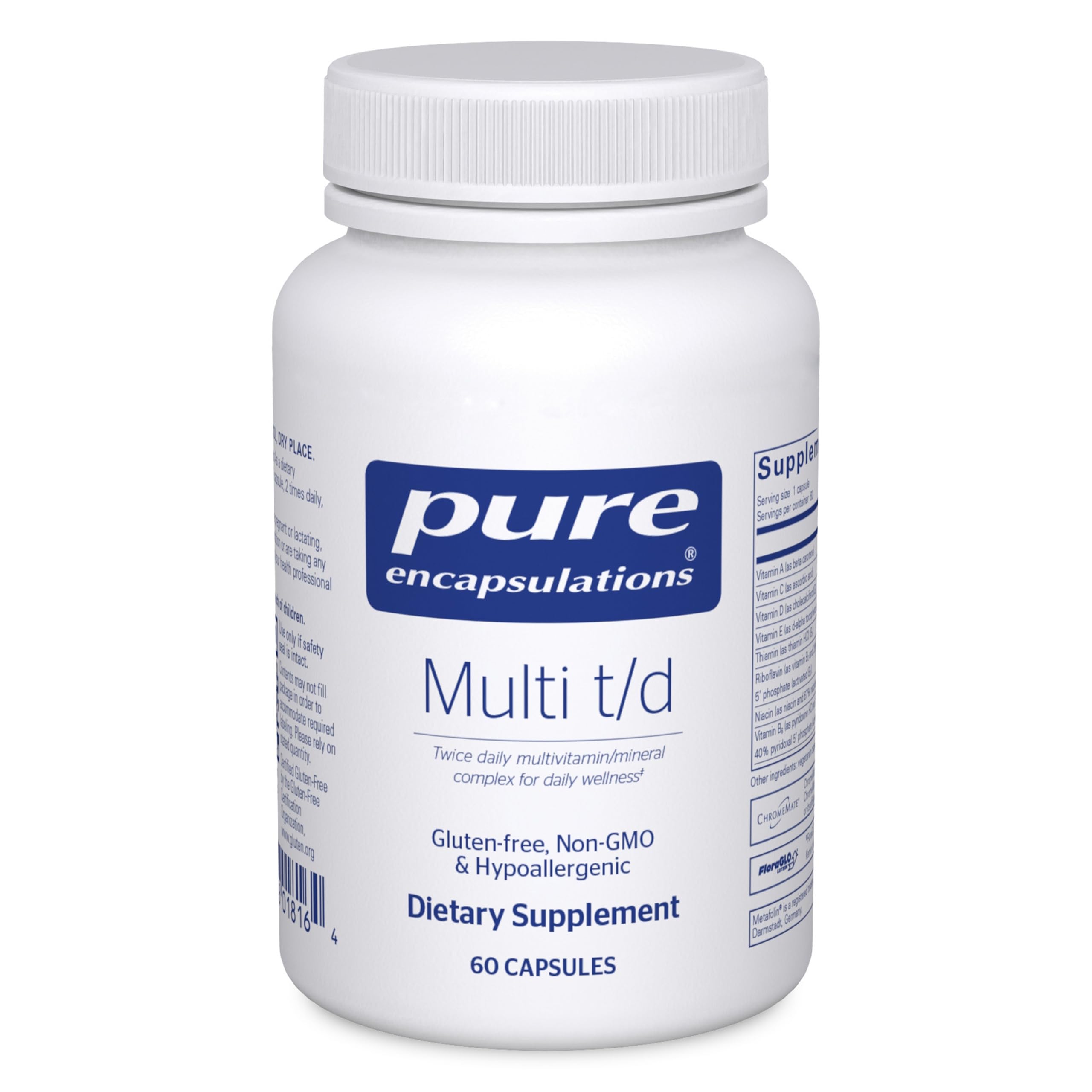 Pure Encapsulations Multi T/D, 120 Capsules — Amazon image 8