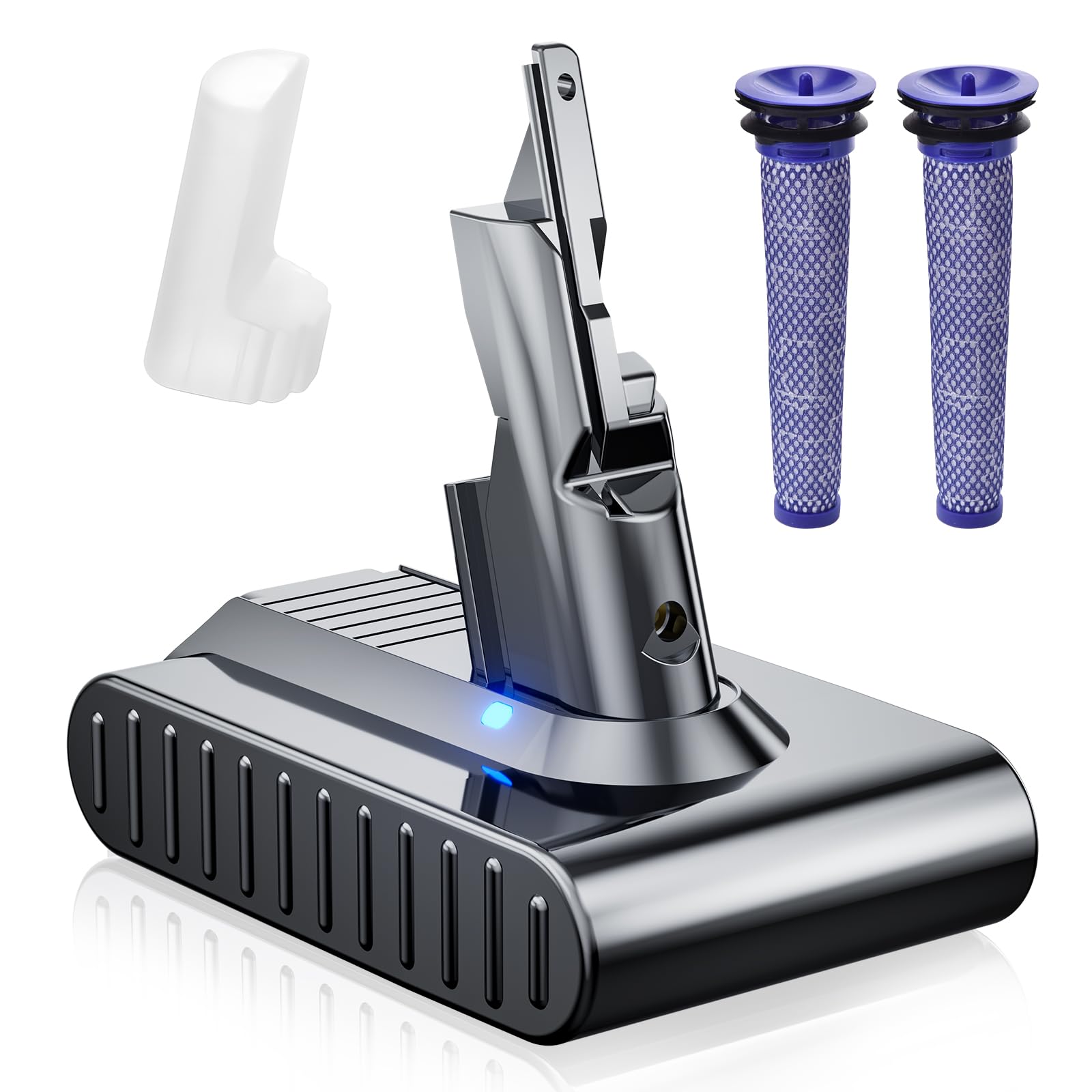Amazon.com: Upgraded 10.0Ah 21.6V Replacement for Dyson V7 Battery