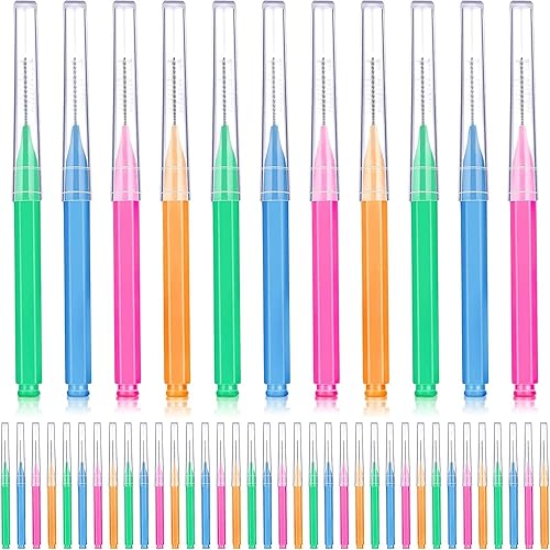 Cepillo de apoyos cabezal de hilo dental dental hilo dental para higiene dental herramientas de limpieza de dientes cepillo interdental desechable
