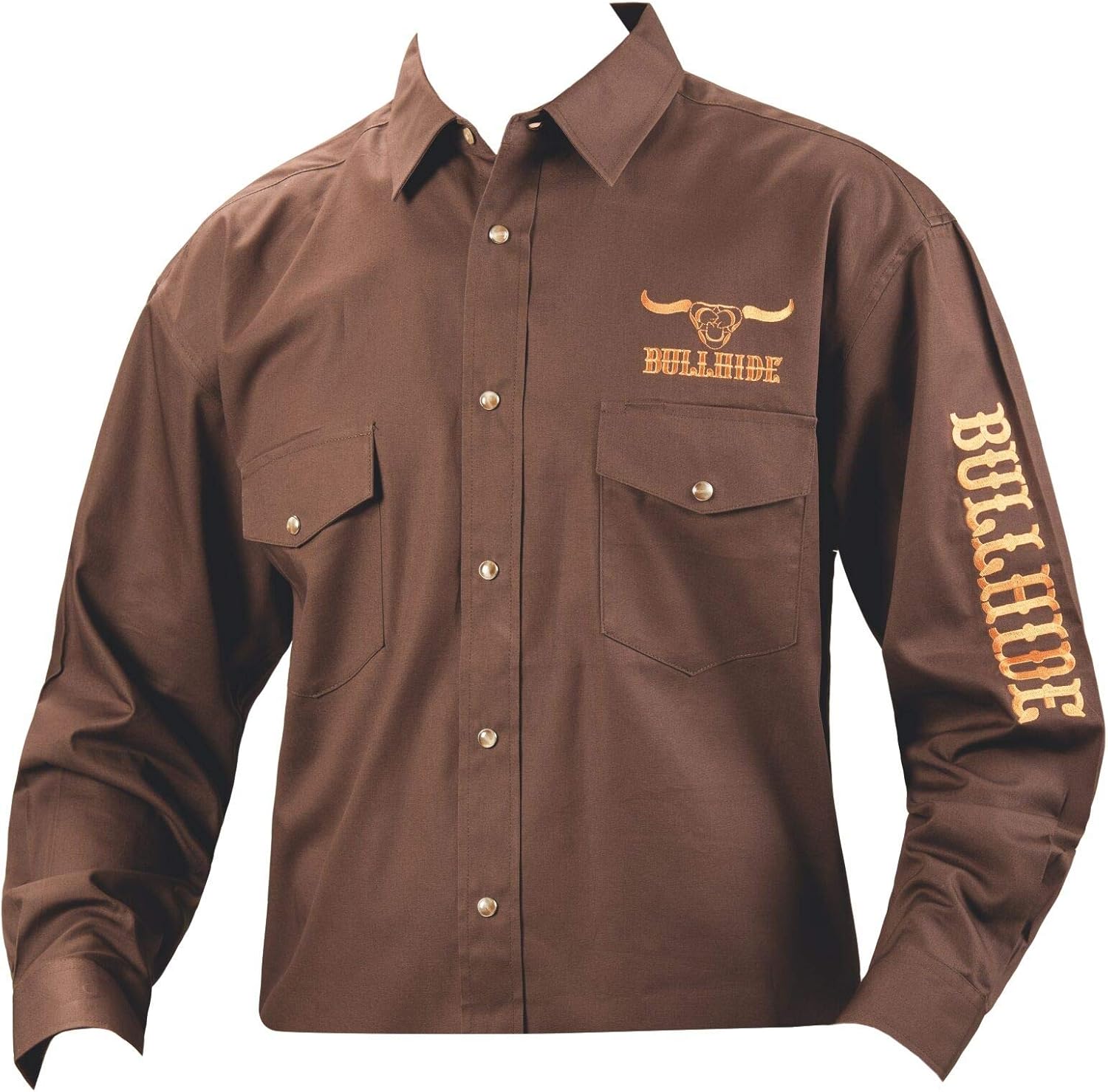Bullhide Men's Team Logo Long Sleeve Shirt