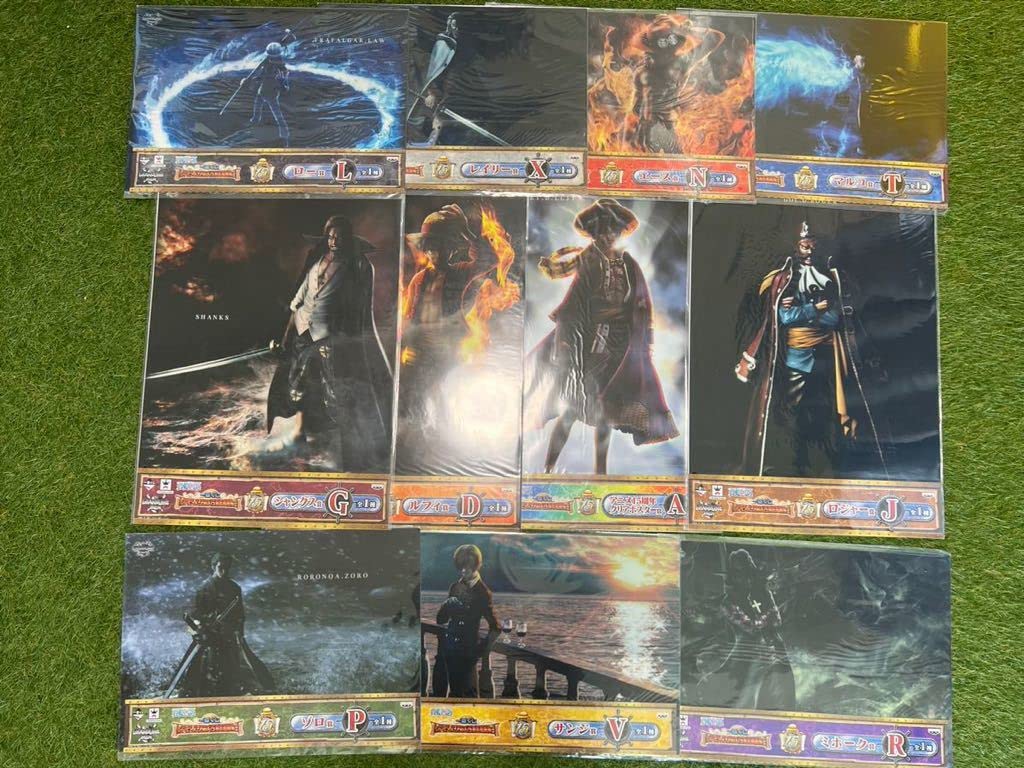 ワンピース クリアポスターセット