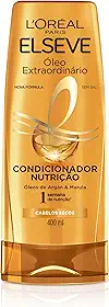 L'Oréal Paris Elseve Condicionador Óleo Extraordinário Nutrição, Brilho e Maciez Intensos, 400ml