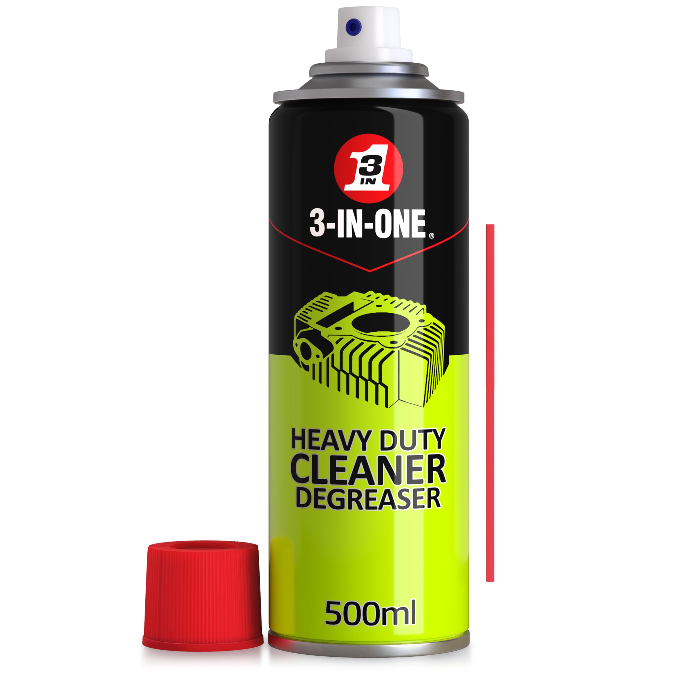 3-IN-ONE 44605 Heavy Duty Cleaner Degreaser 500ml