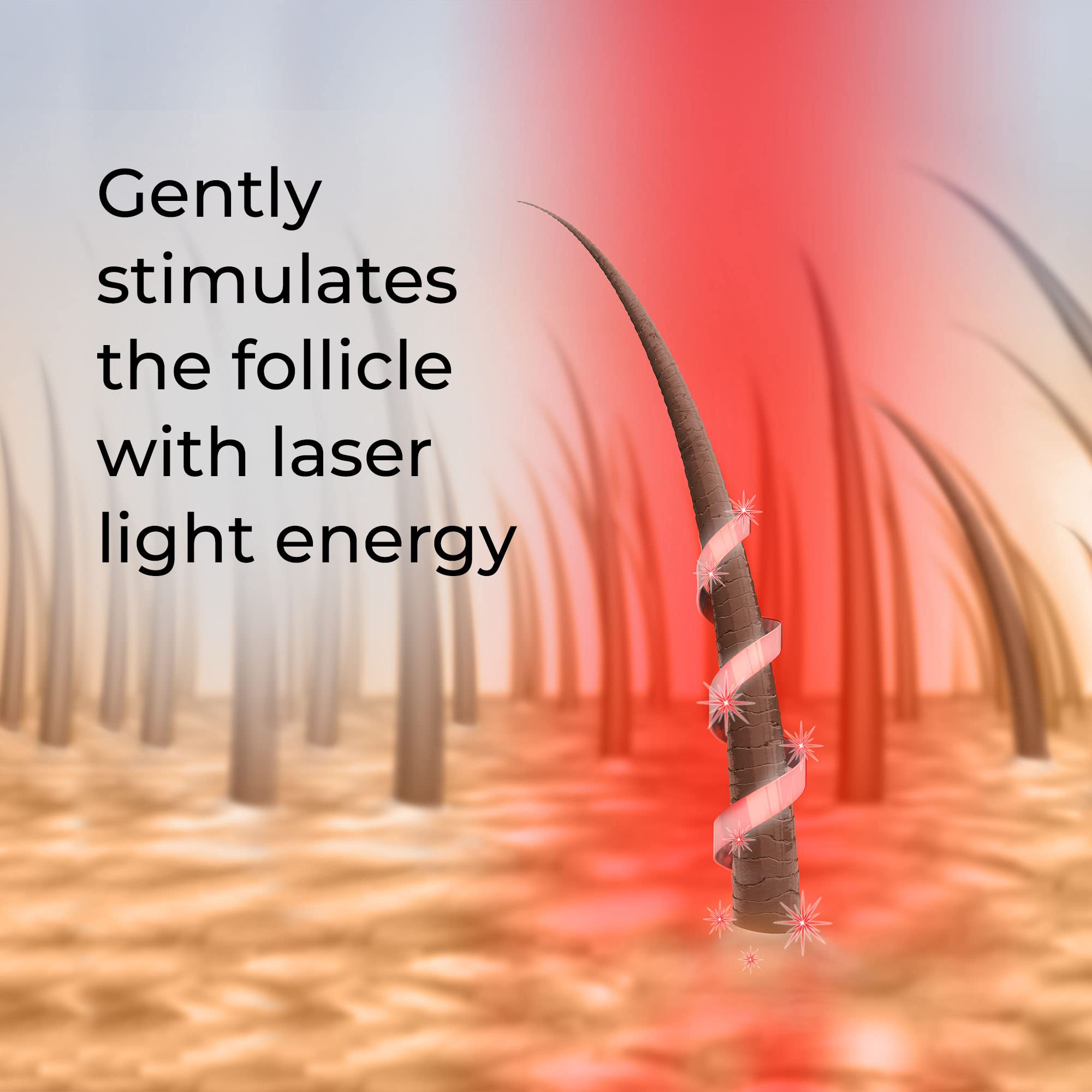 HairMax Laser Hair Growth Comb Ultima 9 Classic (FDA Cleared), Hair