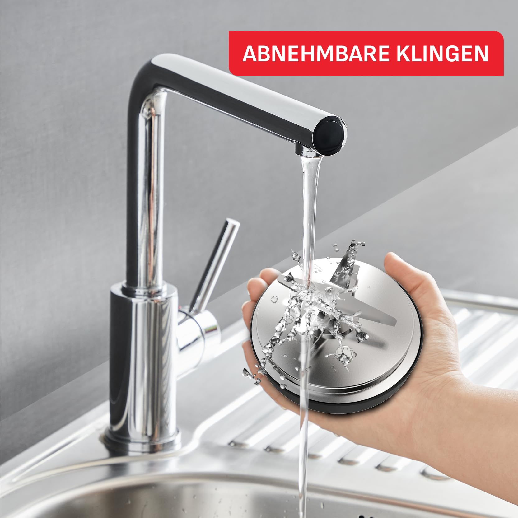 Tefal PerfectMix Cook Hochgeschwindigkeits-Standmixer, mit Kochfunktion, 1400-Watt-Motor, 10 Auto-Programme, heiße und kalte Rezepte, abnehmbare Klingen, inkl. Dampfkorb, Silber/Schwarz, BL83SD30