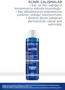 Bioxcin Biotin Şampuan 300 ml, 2 Adet, Hassas Saç Derisi ve Hassas Saçlar İçin