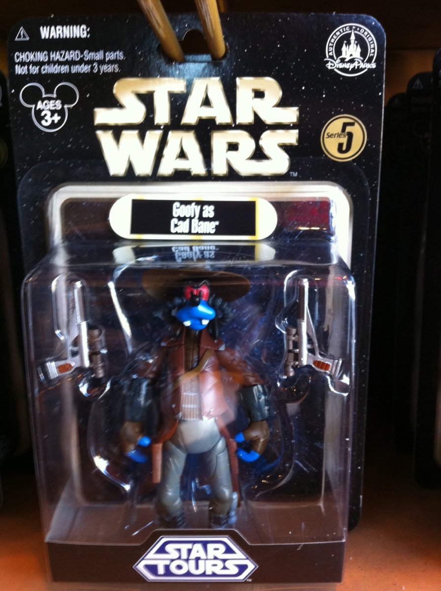 Disney Star Wars Series 5 Goofy as Cad Bane Figurine NEW SEALED