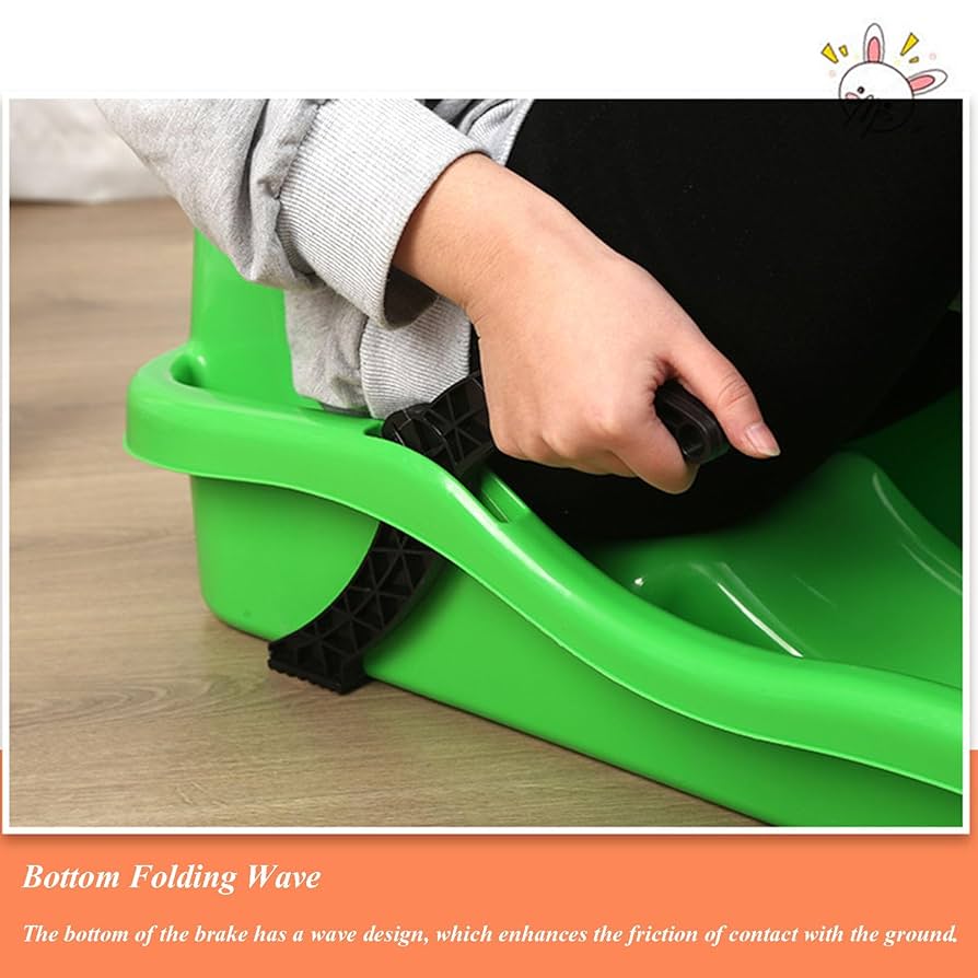 Amazon.com : Heavy Duty Snow Sled, Winter Toboggan Play