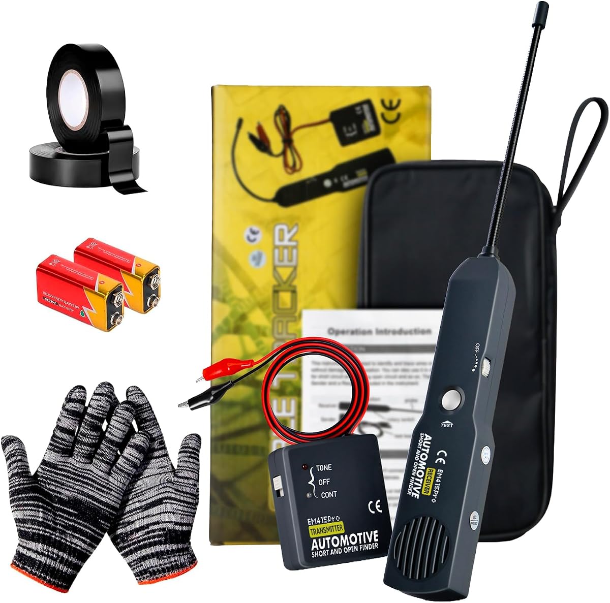 Automotive Circuit Tester, DC 6-42V Broken Wire Detector Tool