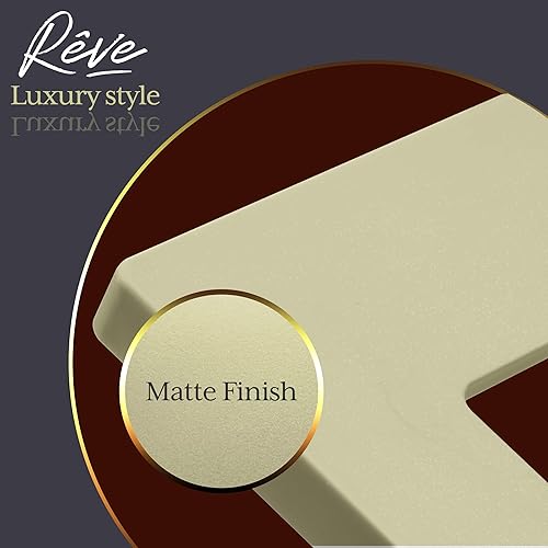 Miniatura 2 de ENERLITES Rêve Collection - Cubierta decorativa de lujo para interruptor de pared, sin tornillos, acabado mate, tamaño mediano de 1 banda, 4.88 x