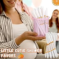 Vista 5 de Ireer 36 bolígrafos para baby shower, regalos a granel para invitados, juegos neutros de revelación de género, premios de baby shower, recuerdos