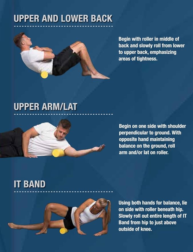 Foam Roller de Viaje Pro-Tec Athletics 12x4 in miniatura 4