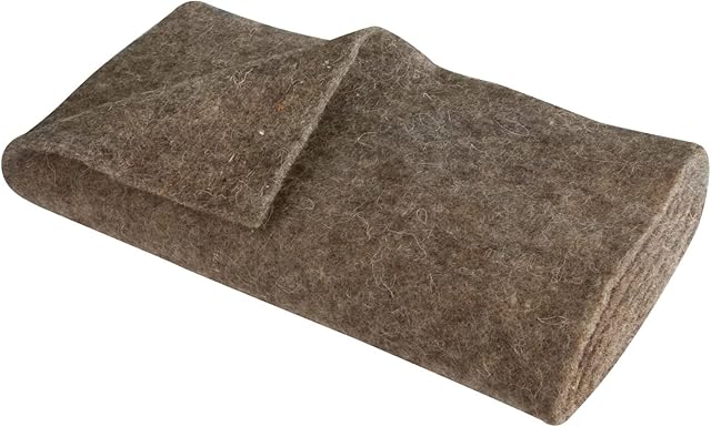 Windhager Windhager Winterschutz für Pflanzen, Schafwoll-Filzmatte, 200 x 38 cm, 300 g/m², Grau, 06040 — Pflanzenschutz