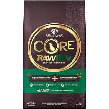 wellness core rawrev natural grain free dry dog food