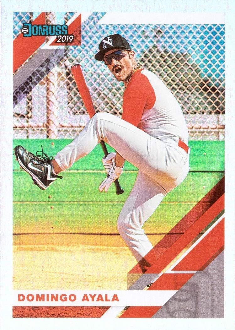 2019 Panini Donruss #251 Domingo Ayala Baseball Card SP - Short Print