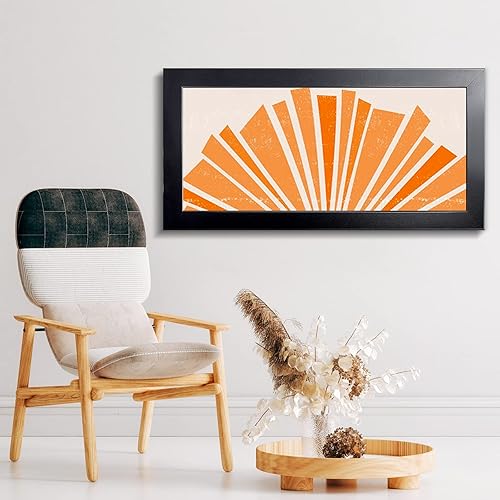 Vista 465 de LaVie Home - Portarretratos de 18 x 24 pulgadas, fotos de 16 x 20 pulgadas con paspartú, de 18 x 24 pulgadas sin paspartú, plexiglás pulido, Negro