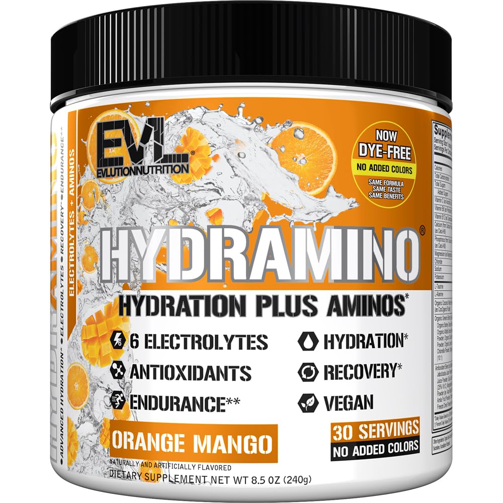 Evlution Nutrition HYDRAMINO Complete Hydration Multiplier