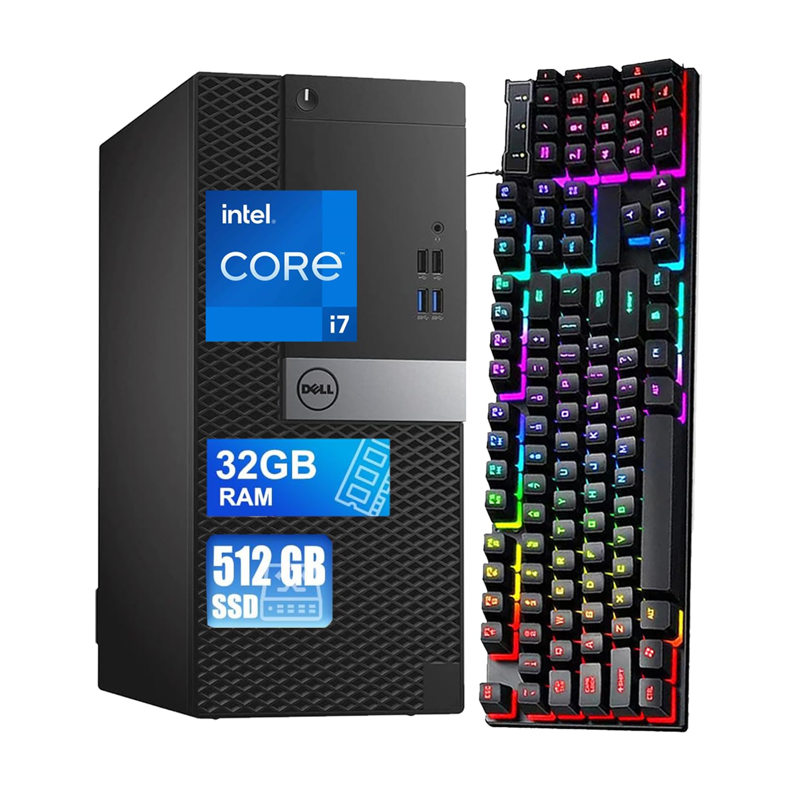 Amazon.com: Dell Optiplex 7040 MT Desktop i7 Computer PC
