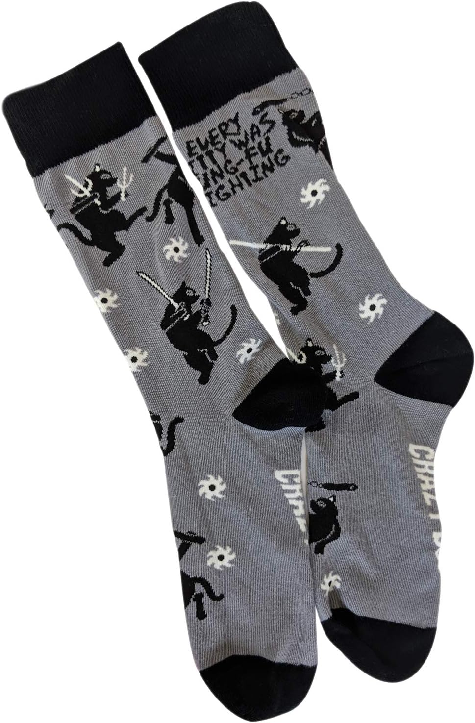 Crazy Dog T-Shirts Mens Sarcastic Socks Funny Crew Footwear for Adults - Image 8