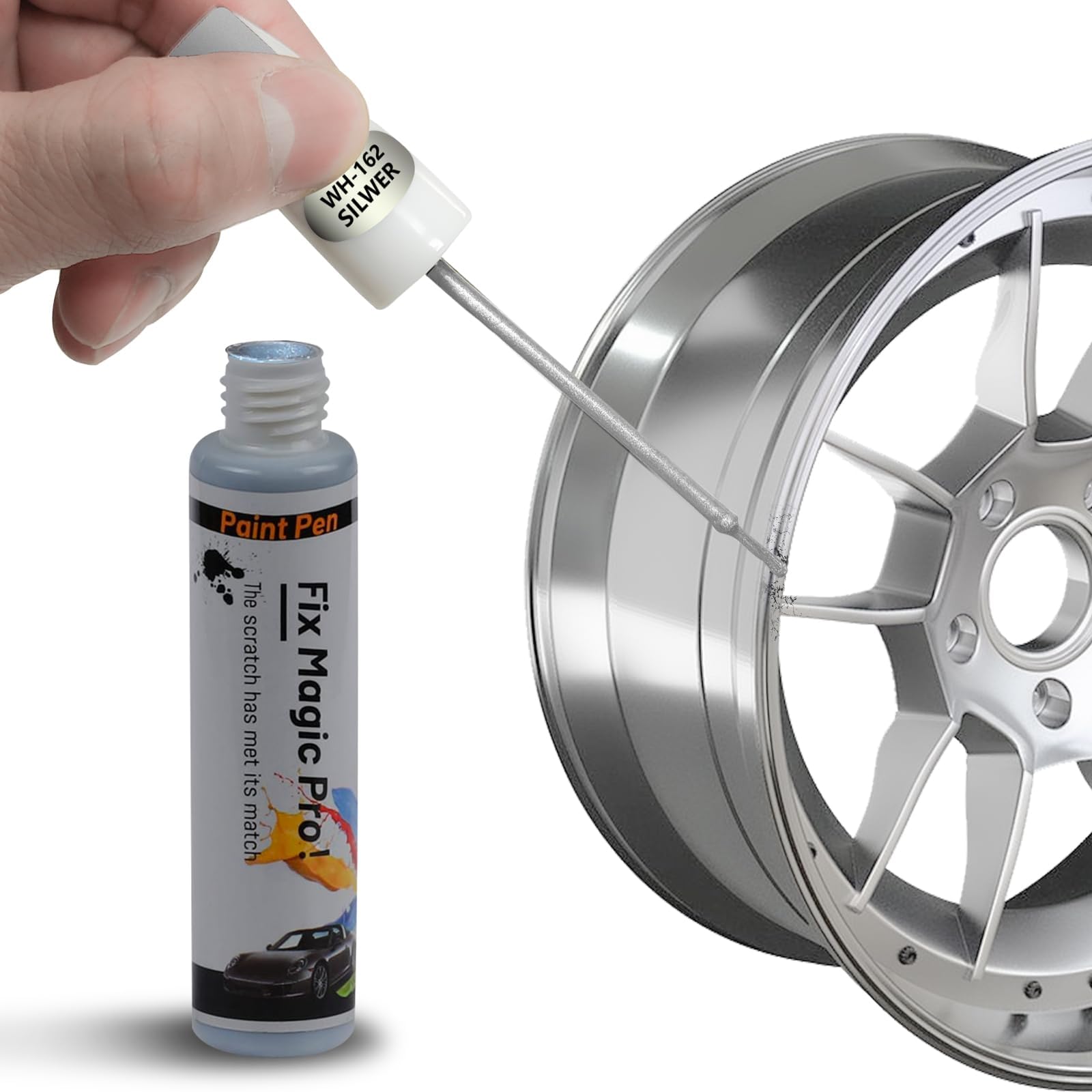 TUTUDOW Car Wheel Scratch Repair Touch Up Paint Pen